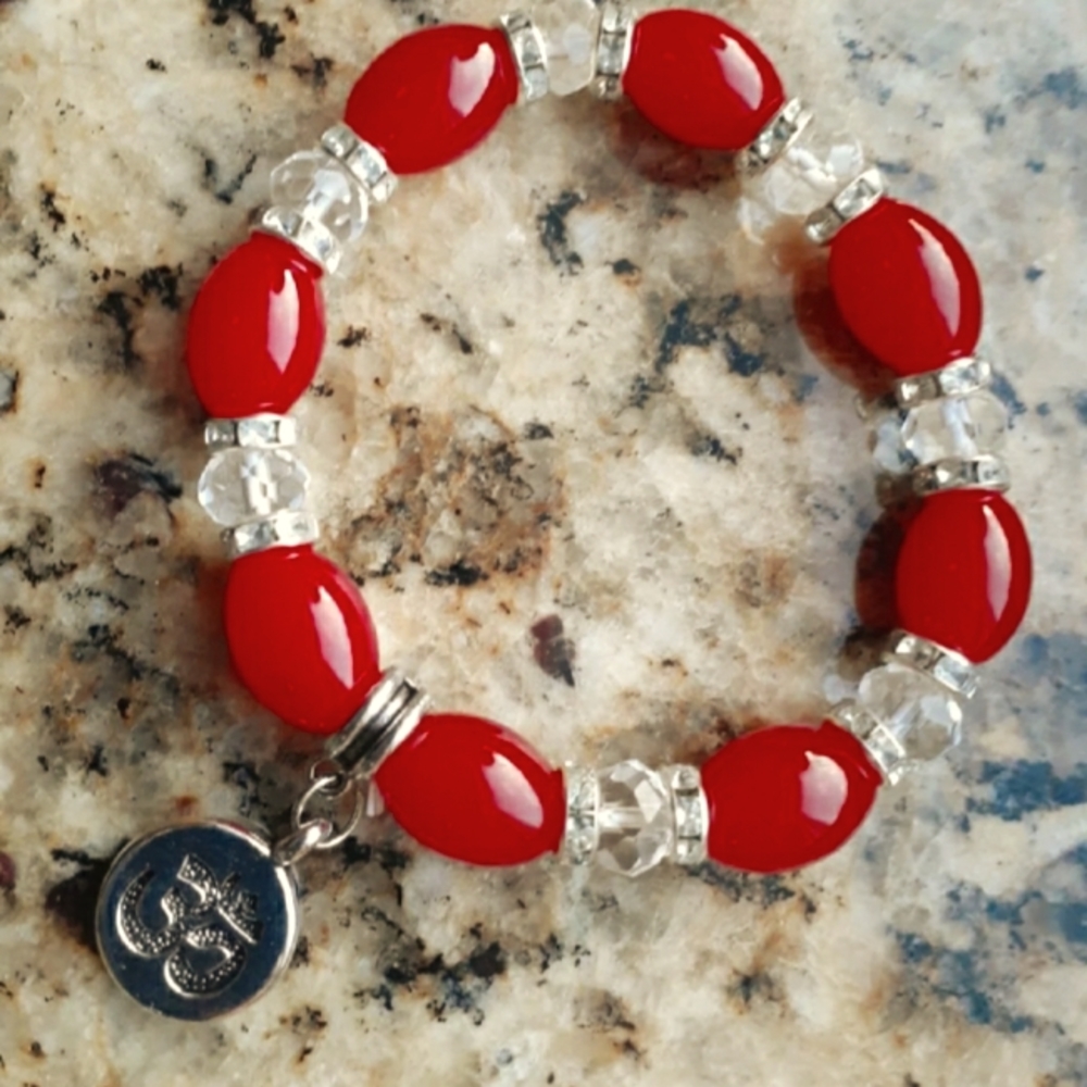 Feng shui red bead protection Bracelet